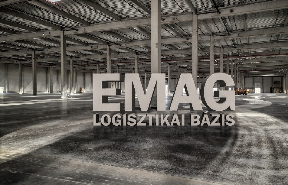 EMAG logisztikai bázis / Szálerősített ipari padló